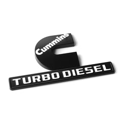 Yoaoo Cummins emblem with adhesive-back design for easy, secure mounting.