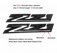 Yoaoo Silverado grille Z71 badge all-black adds rugged detail