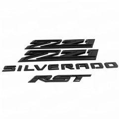 Yoaoo Silverado Plus RST emblem close-up with bold contrast