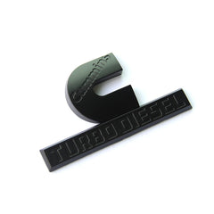 Yoaoo two-pack Cummins emblems ready for quick badge upgrade on trucks.