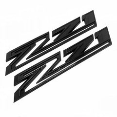 Yoaoo Z71 emblem left gloss black adds durable 3D styling to Silverado.