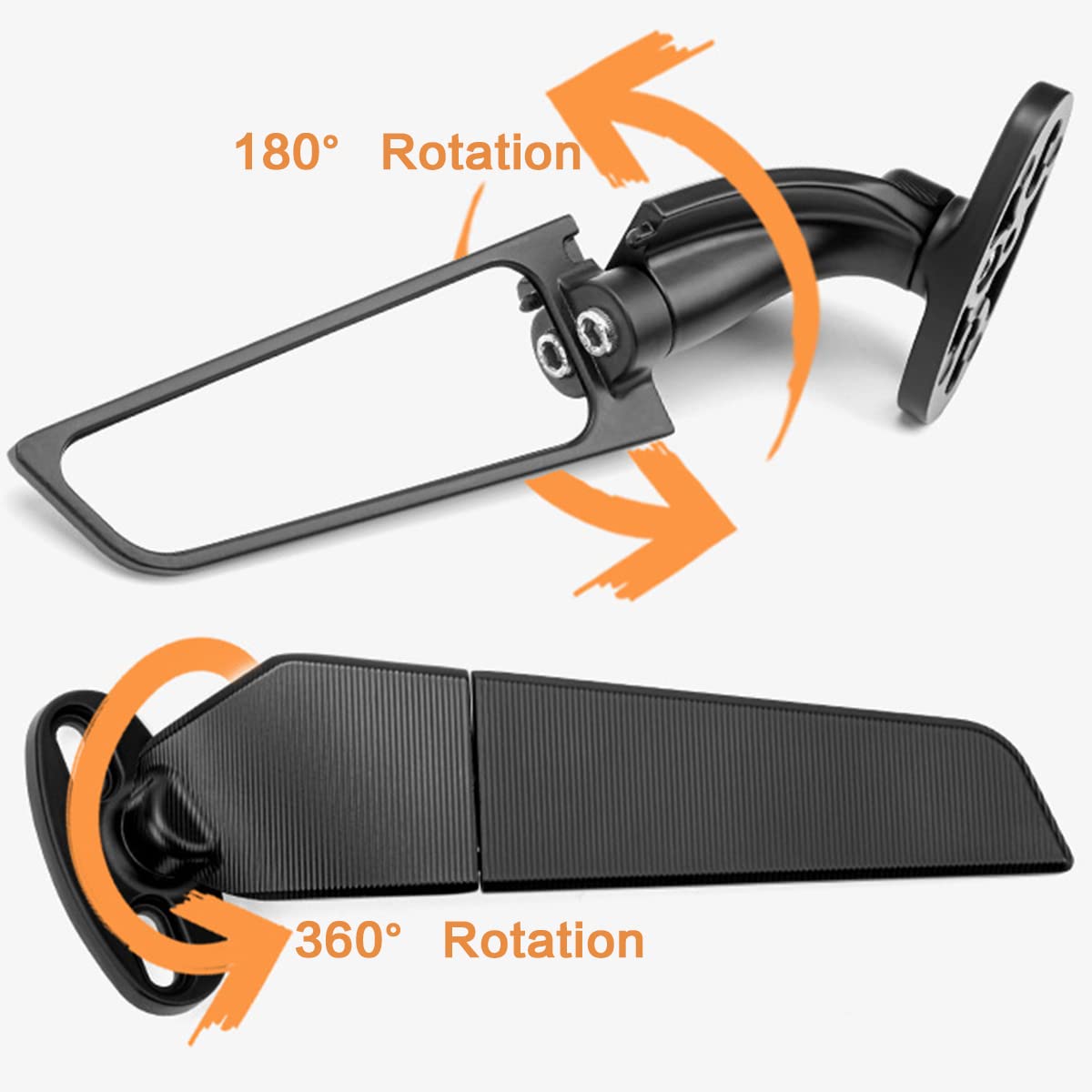 YOBEYI convex wide-vision mirror for safer cornering