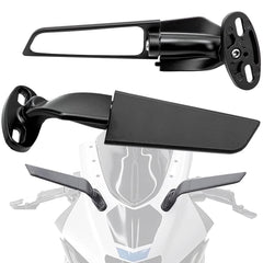 YOBEYI Wing rearview mirror for Ninja 300 with wide view for safer lane changes.