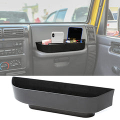 YOCTM TJ Co-pilot grab bar tray inside glove box offering quick access while driving