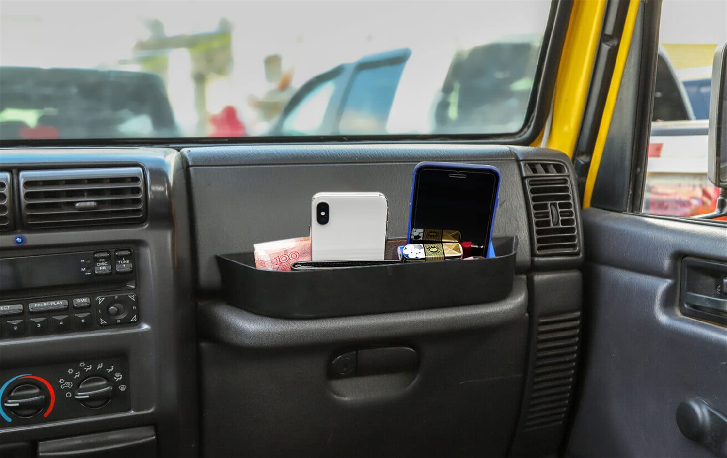 YOCTM phone slot demonstrates hands-free access for a phone