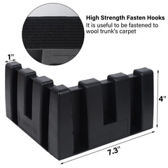 YOFIT Cargo Pal bottom fastening hook grips Wool Trunk carpet.