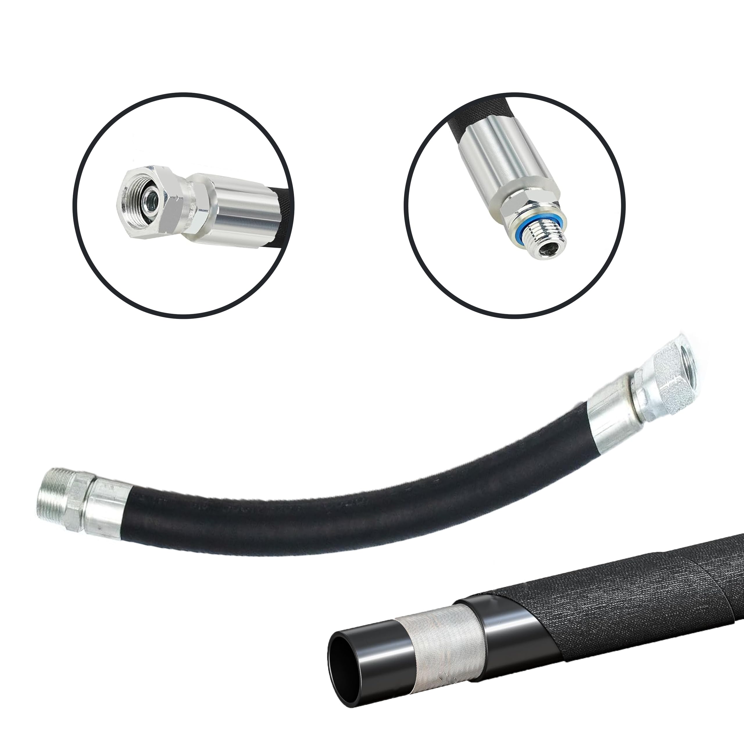 YOIASUGH oil drain hose for Toro Timecutter supports mess-free changes