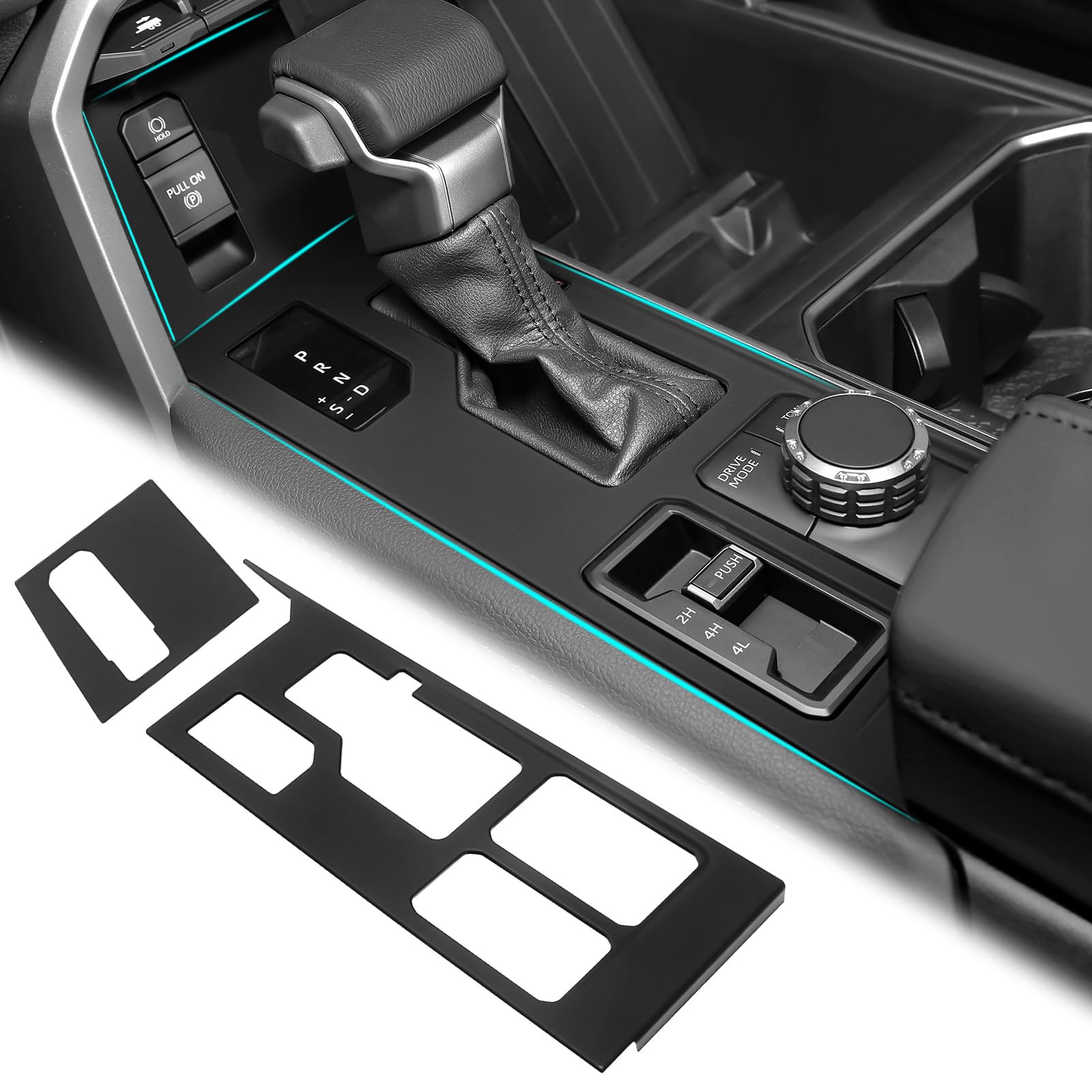 YOJOJOCO central control gear shift panel trim cover protecting Tundra/Sequoia center console