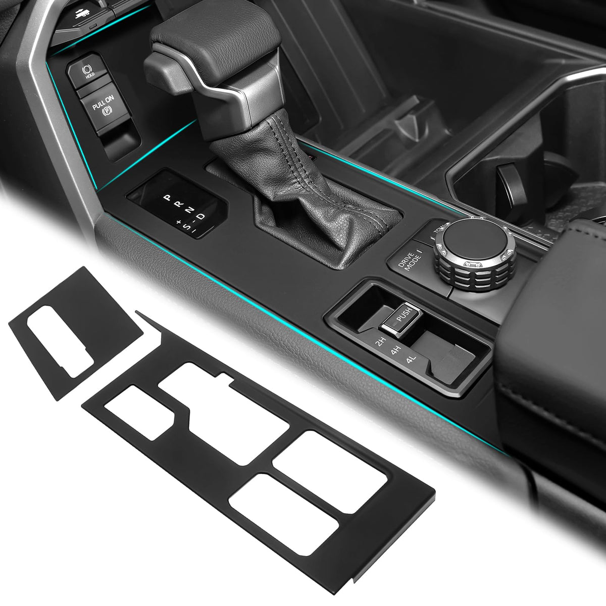 YOJOJOCO central control gear shift panel trim cover protecting Tundra/Sequoia center console