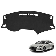 YOJOJOCO dash cover for Hyundai Sonata dashboard with custom fit and sun protection.