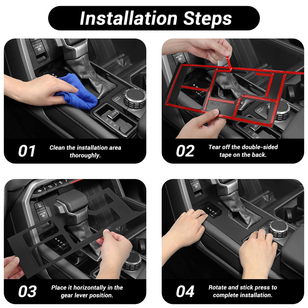 YOJOJOCO scratch protection for the center console during daily use