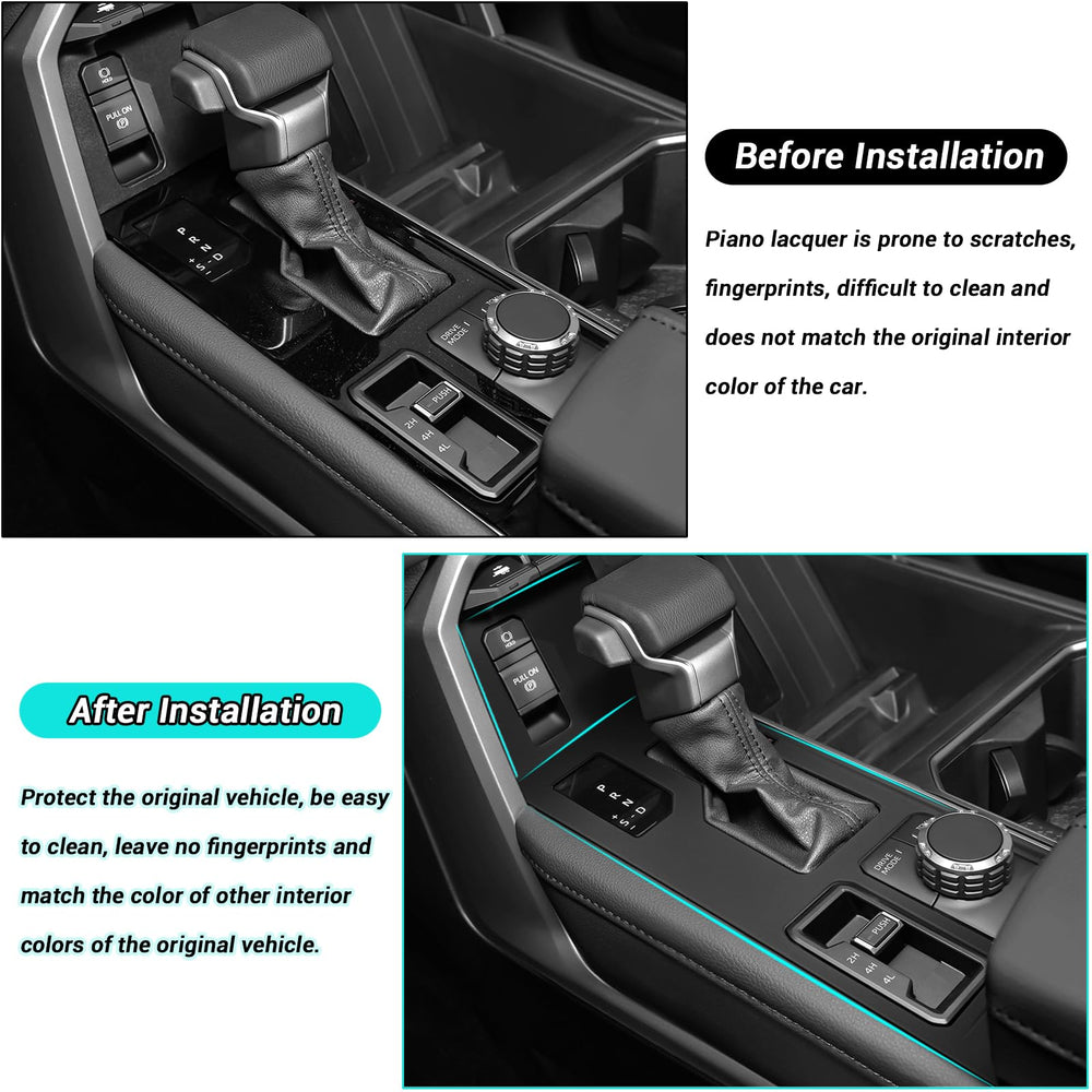 YOJOJOCO two-piece design for enhanced look and fit on the center console