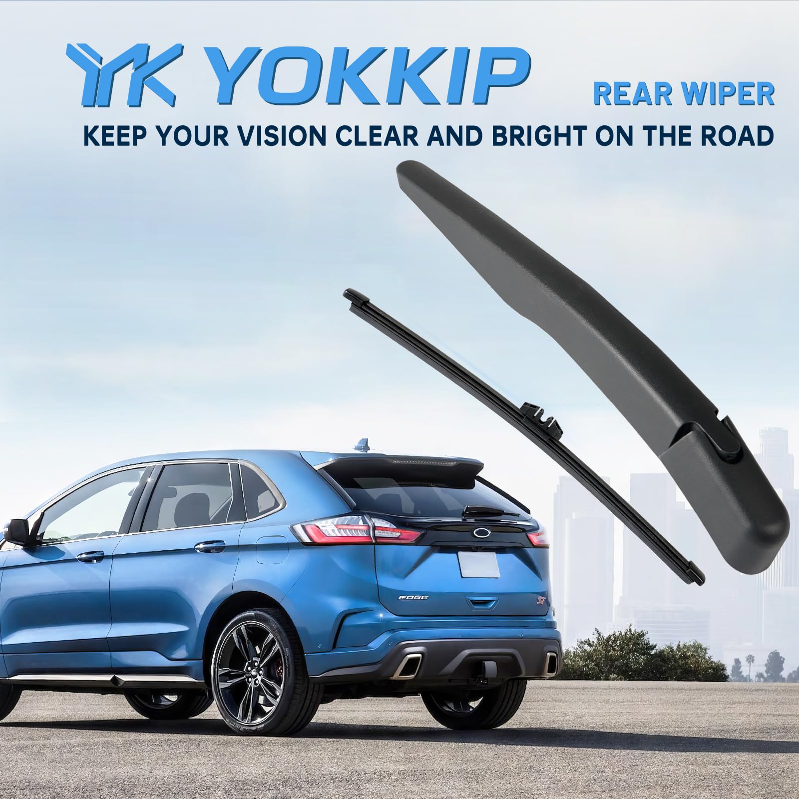 YOKKIP compatible rear-wiper kit fits Ford Expedition and Lincoln Navigator reliably.