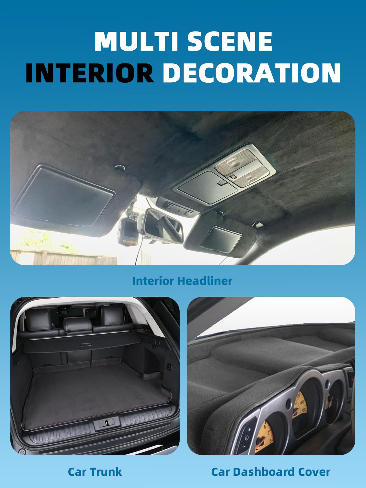 YOKKIP noise-reducing headliner fabric enhances cabin comfort