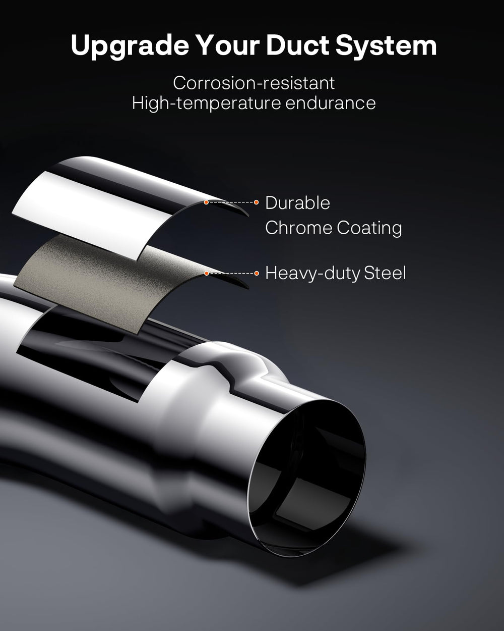 YOLANDO universal fit diesel exhaust elbow for trucks and cars