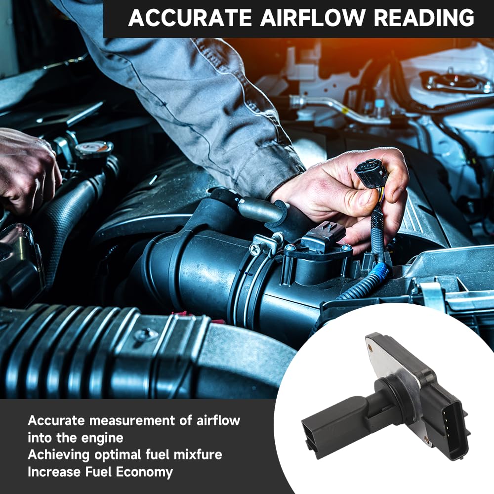YOLLKY MAF sensor for Ford F-350 (1999) aids responsive acceleration and reliable startup.