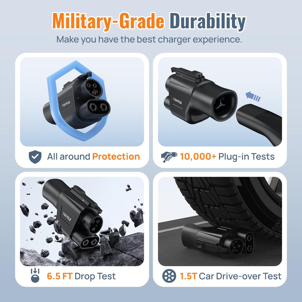 Yomile NACS to CCS1 compatibility guide helps verify vehicle fit before use