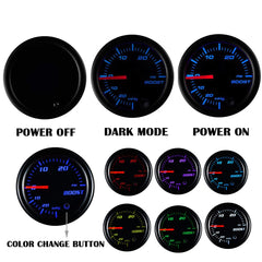 YONEDA tinted-dial gauge kit highlights seven-color display options