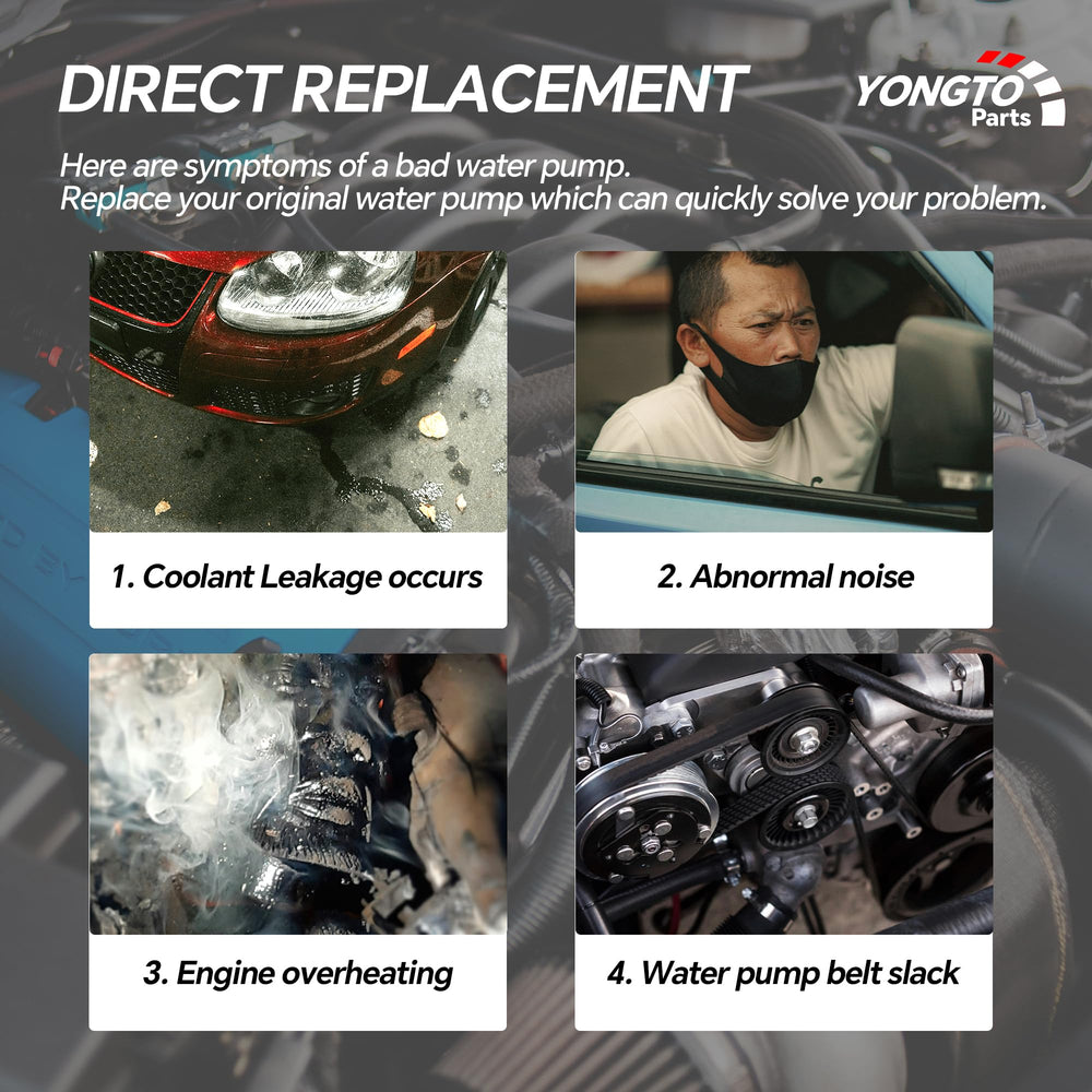 Yongtoparts AW4126 compatibility graphic listing supported Ford, Mazda, Lincoln, and Mercury models.