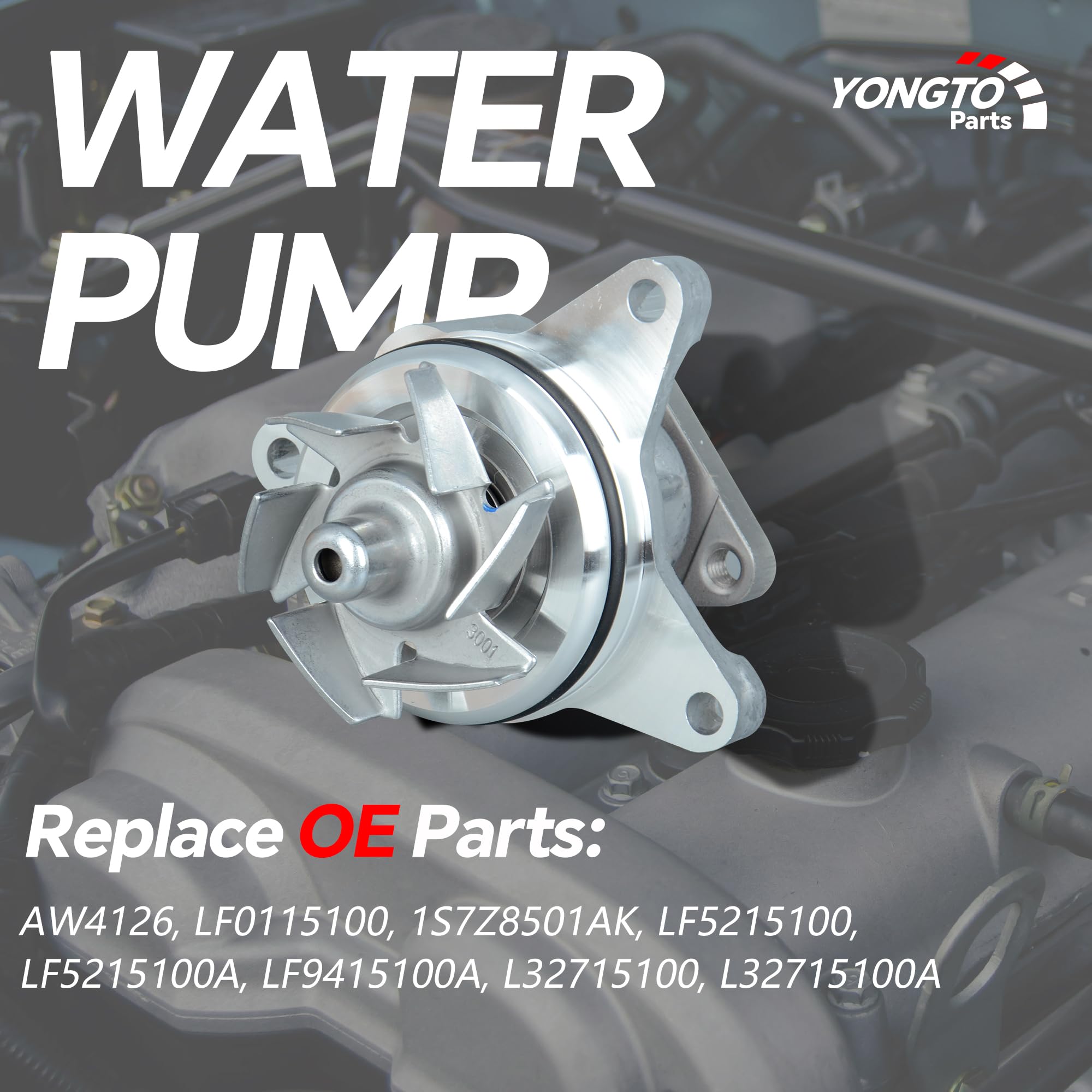 Yongtoparts AW4126 kit package image, highlighting OE-style fit for Mazda and Ford models and easy installation.
