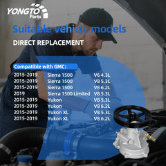 Yongtoparts brake vacuum pump under-hood installation ready image suggests simple swap