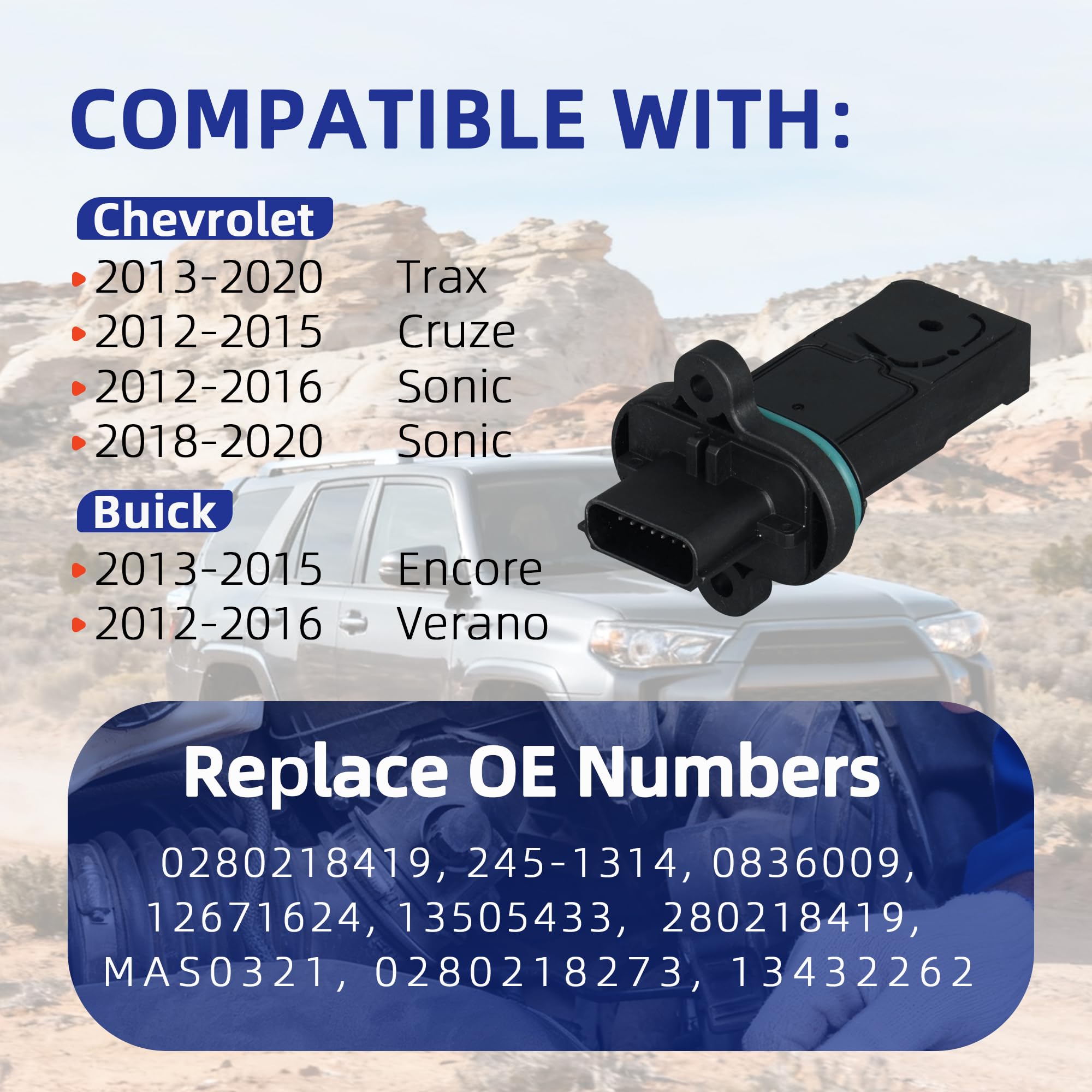 Yongtoparts MAF sensor on Trax improving idle stability