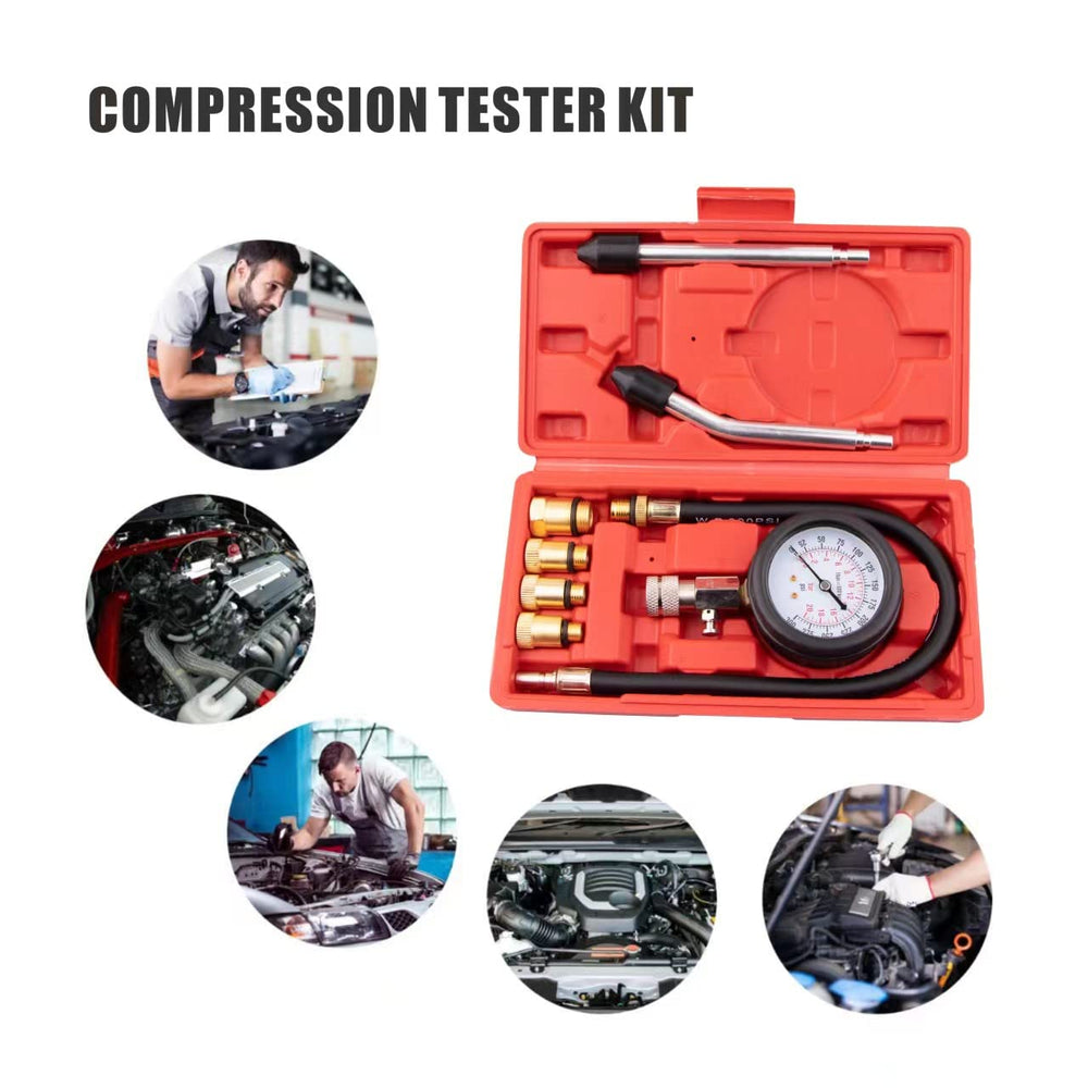 Yonligonju tester in use on a vehicle engine for quick checks
