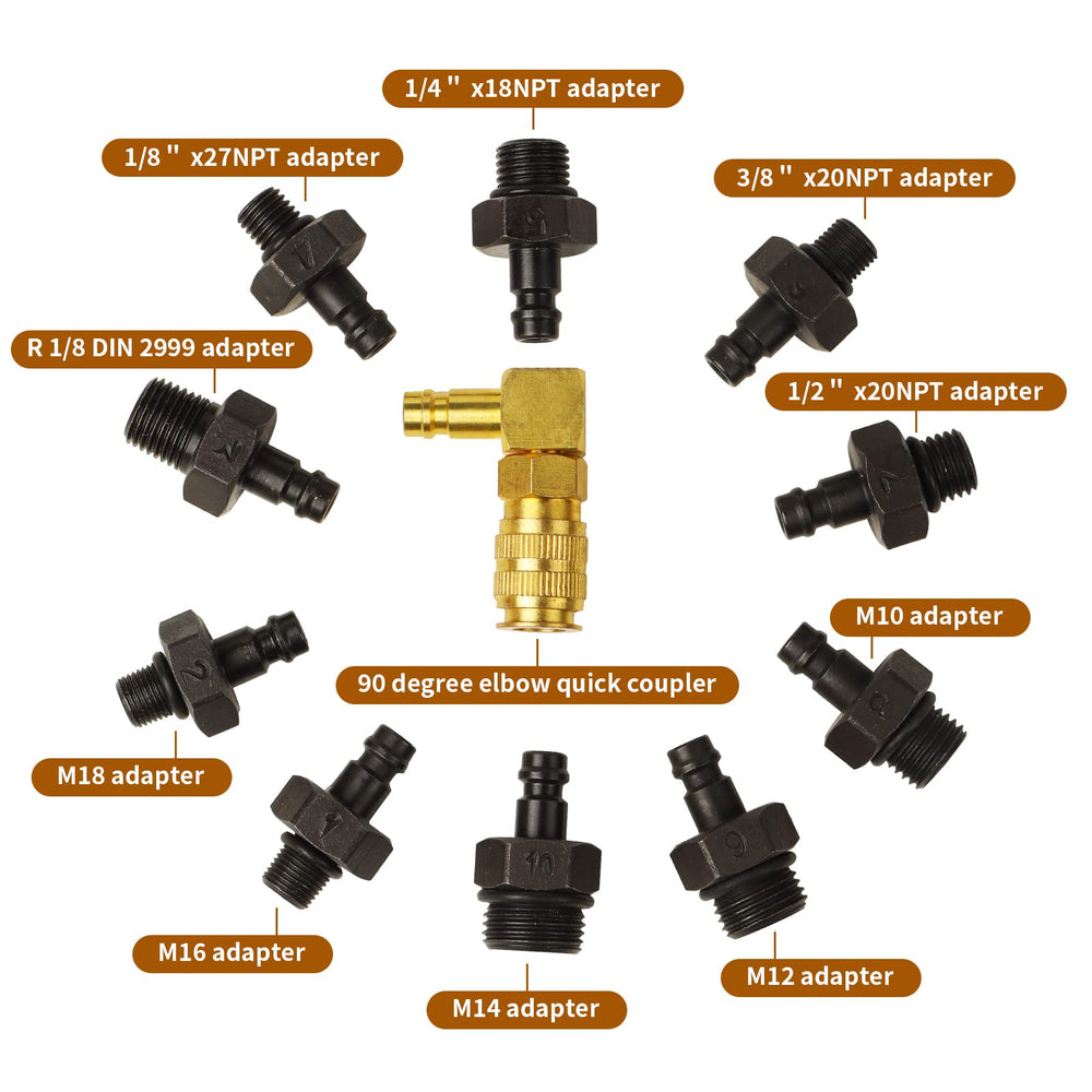 Yonligonju oil pressure tester hose handles high temperature and oil exposure.
