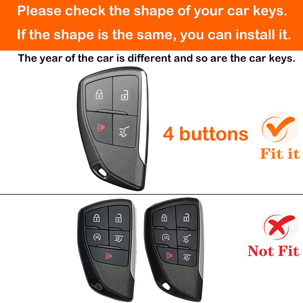 Yonmcfn pink key fob cover for GMC Sierra remotes adds grip and style.