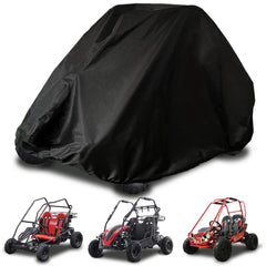 YONQIFON go kart cover full-coverage protects your kart from elements.