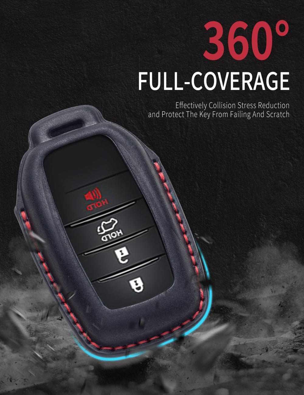 YONUFI beltclip carabiner keeps your Toyota key secure during active days
