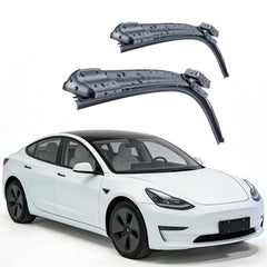 YONXEM 26-19 wiper blades for Tesla Model Y and Model 3 provide precise coverage.