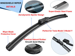 YONXEM quiet-wiping design reduces squeak for a calmer cabin.