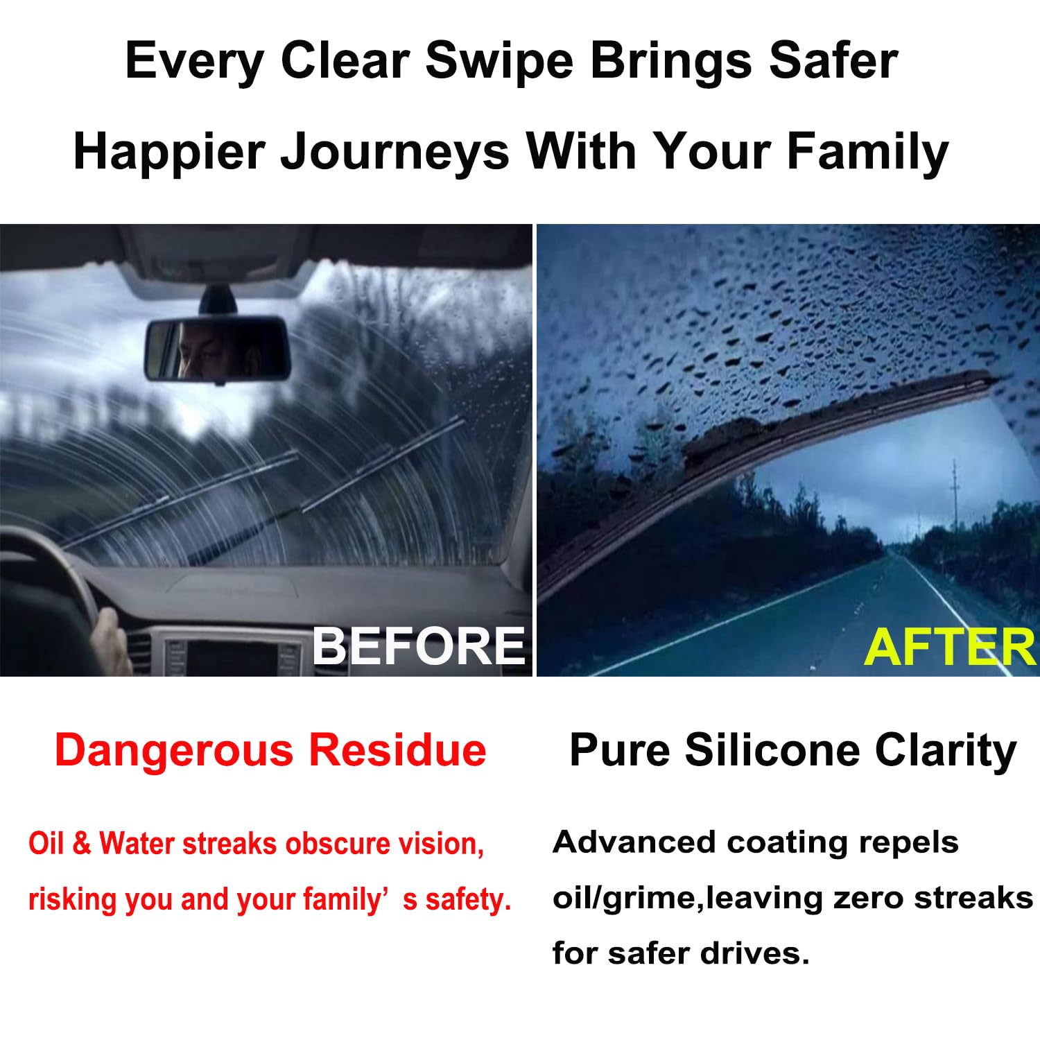 YONXEM tool-free installation for Tesla wipers saves time during replacement.