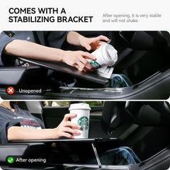 YONZEE foldable desk food tray mounted on driver seat preserves interior