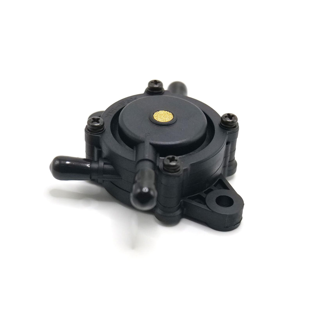 YOPADE fuel valve close-up on Exmark Quest for secure sealing and easy starts.