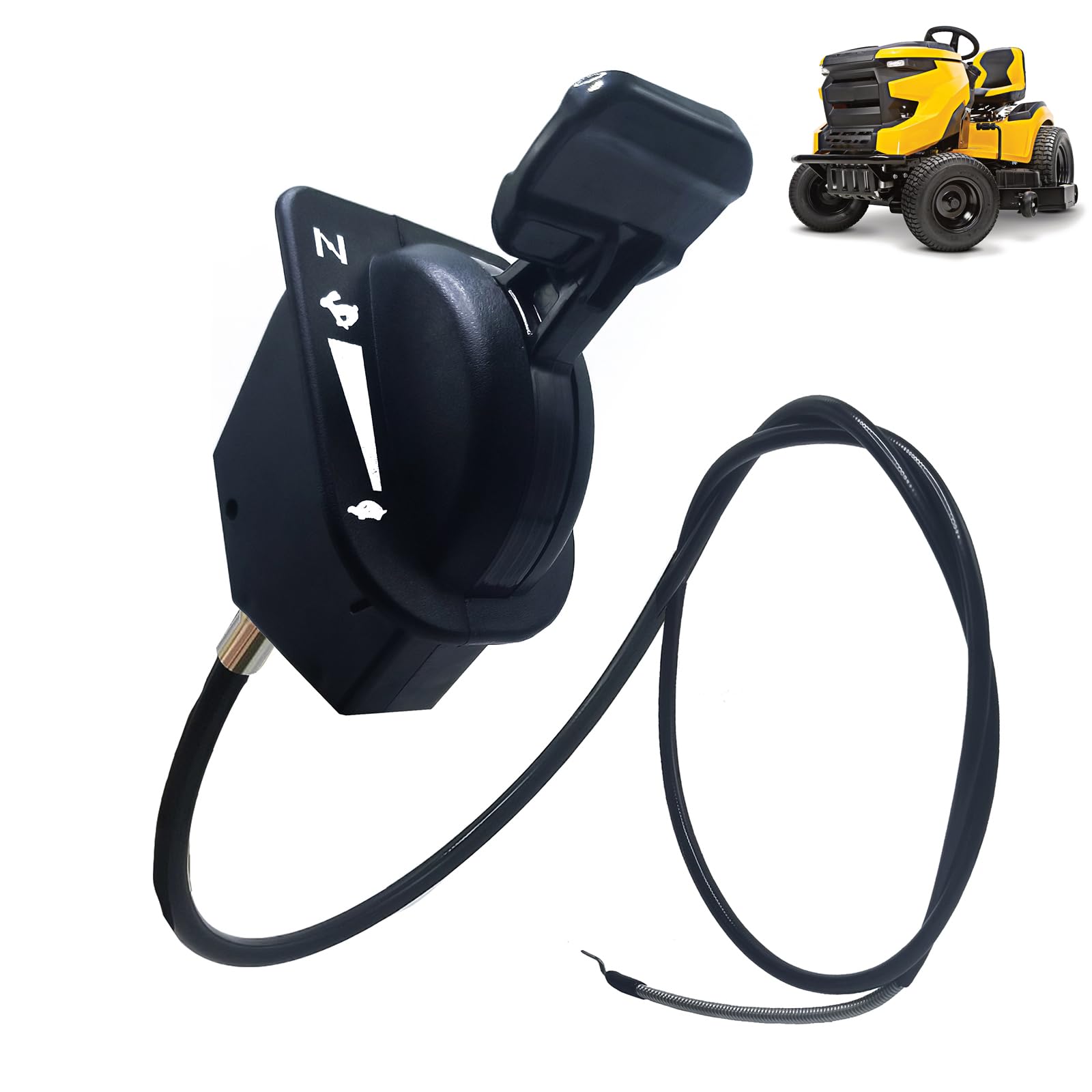 YOPADE throttle choke cable for Cub Cadet 946-05098C, restores precise throttle control