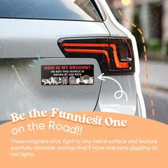Yoppix new driver prank magnet on car for lighthearted fun