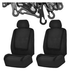 YoRise front seat cover with two-tone design protects seats stylishly