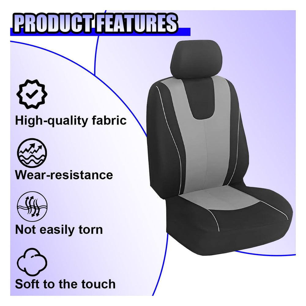 YoRise scratch-resistant seat cover shields original upholstery from daily use.