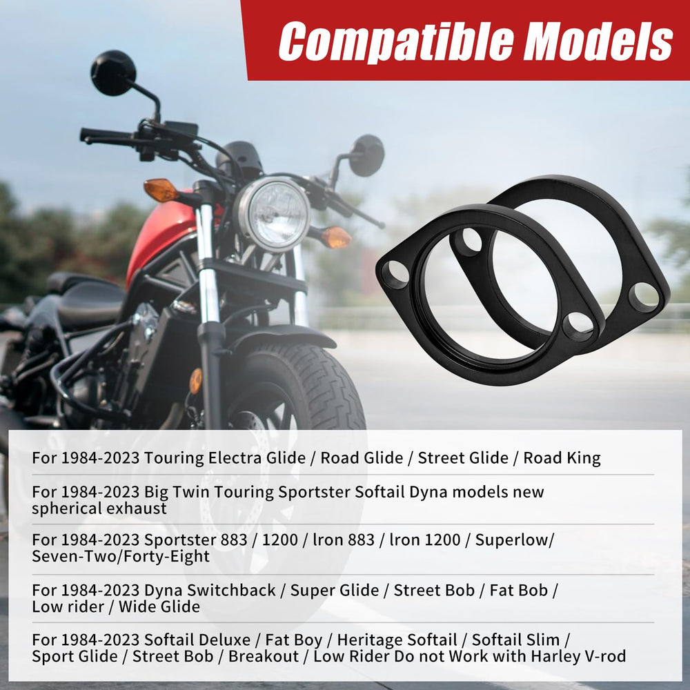 YOSOPP Harley chrome flange close-up highlighting robust construction