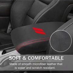 YOSRTER interior-box protection guards the center console in the Durango.