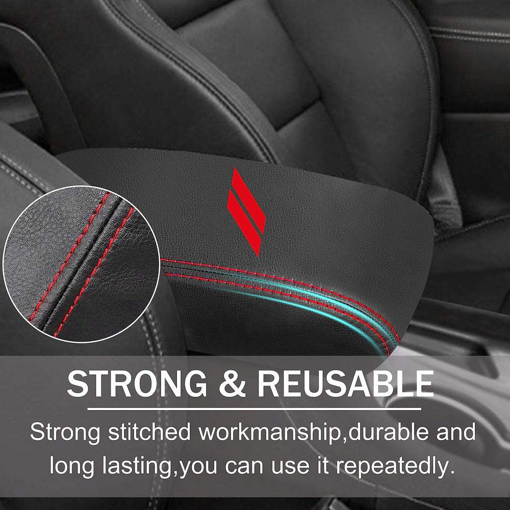 YOSRTER microfiber leather armrest cover adds soft, durable surface.