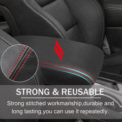 YOSRTER microfiber leather armrest cover adds soft, durable surface.