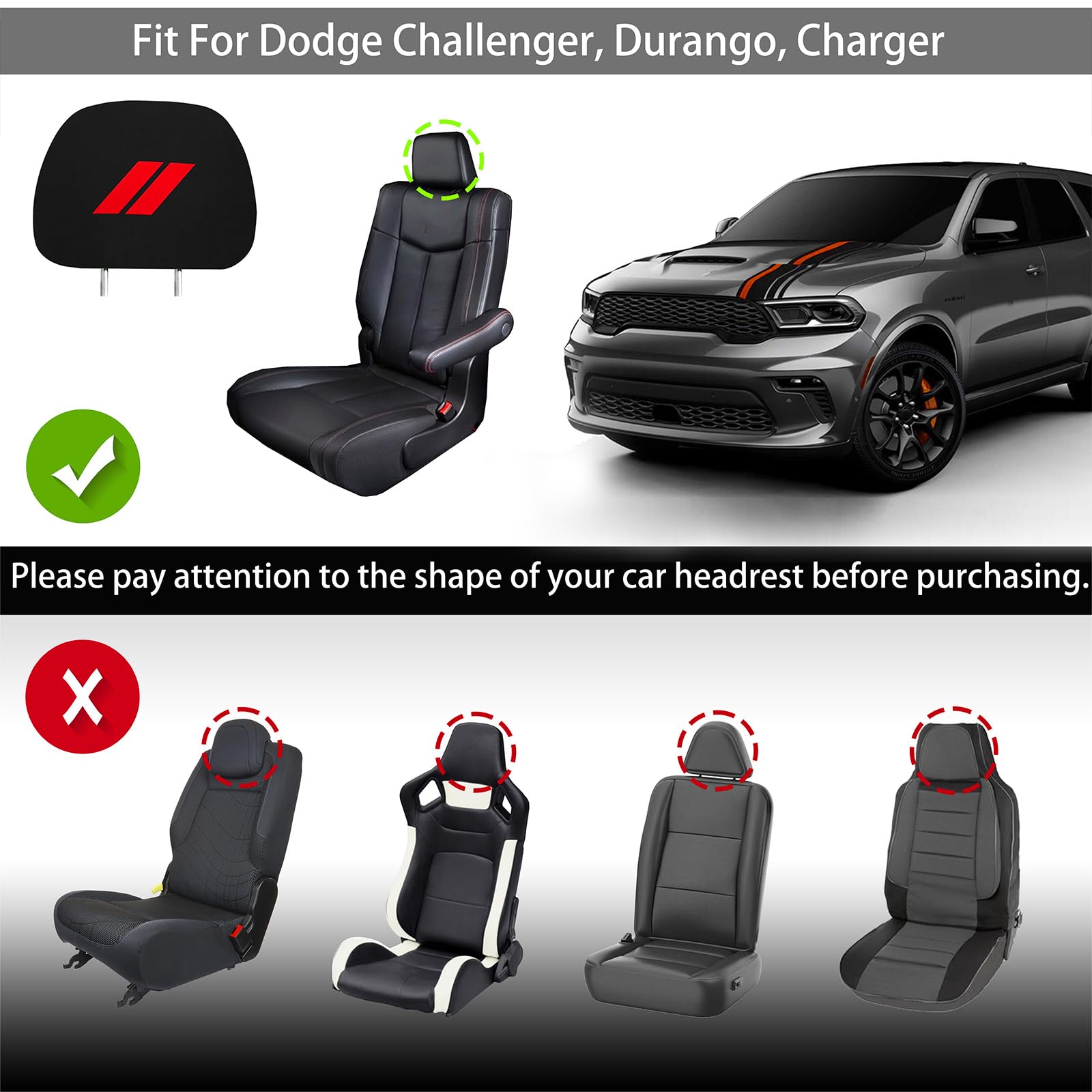YOSRTER breathable cotton headrest cover absorbs moisture and dries quickly.