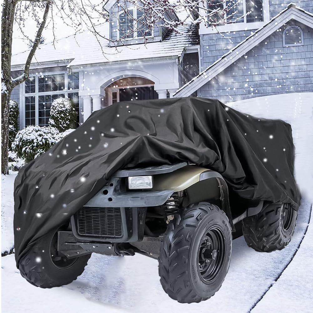 Easy on off design with elastic hems on YOTOM ATV cover