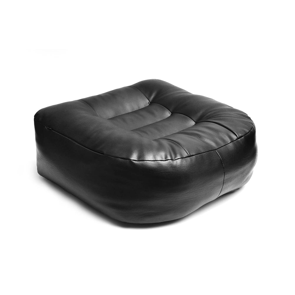 YOUFI Super Thicken Leather Seat Cushion front view boosts height and comfort.
