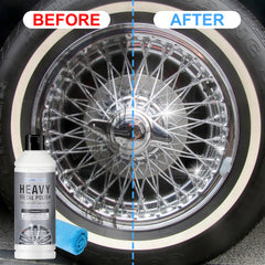 YOUMEITECH packaging shows 2-in-1 protection for chrome and aluminum surfaces