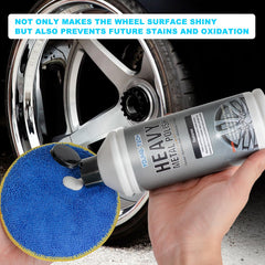 Before-after of YOUMEITECH chrome polishing yields a mirror-like surface