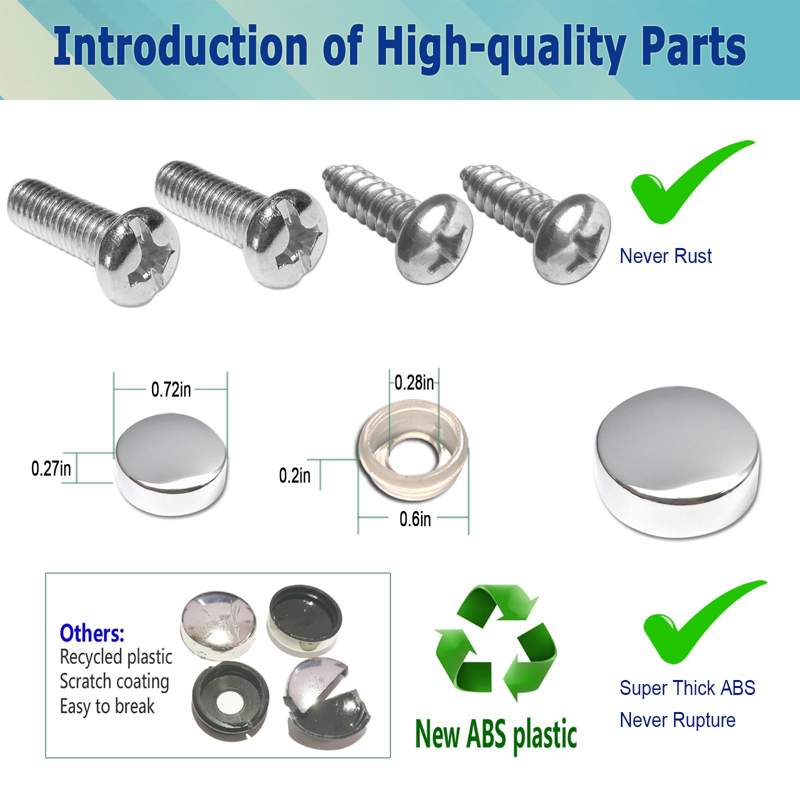 YoUoY included tire valve caps for subtle accessory enhancement